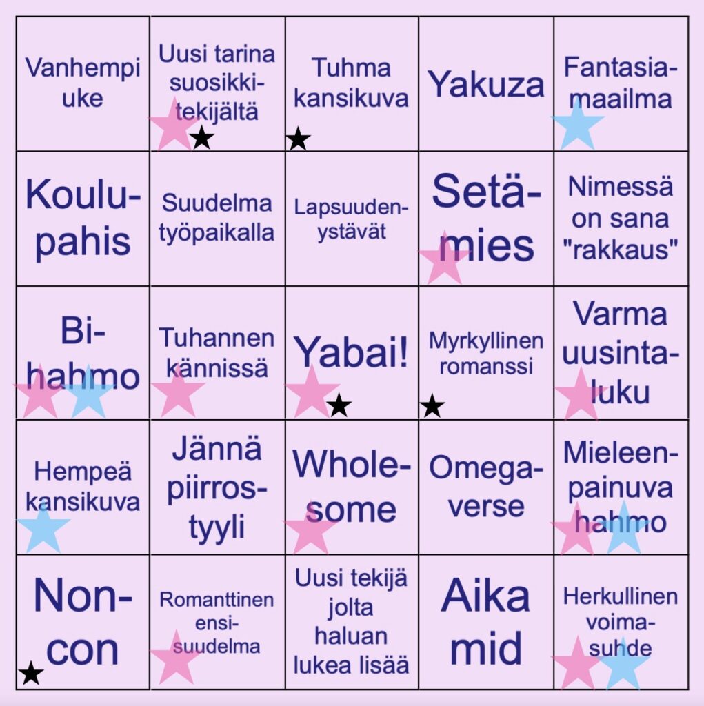 Bingokortti.